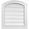 Ekena Millwork Arch Top Surface Mount PVC Gable Vent w/ 2"W x 2"P Brickmould Sill Frame, 18"W x 18"H GVPAR18X1803SN - alternate 1